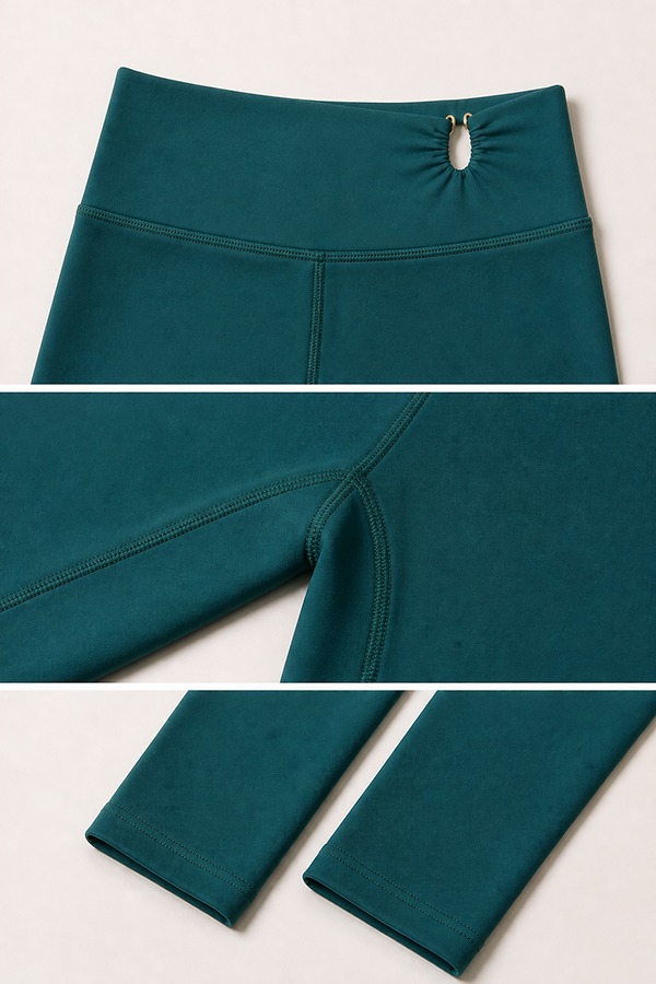 Tummy Control Leggings wear details
