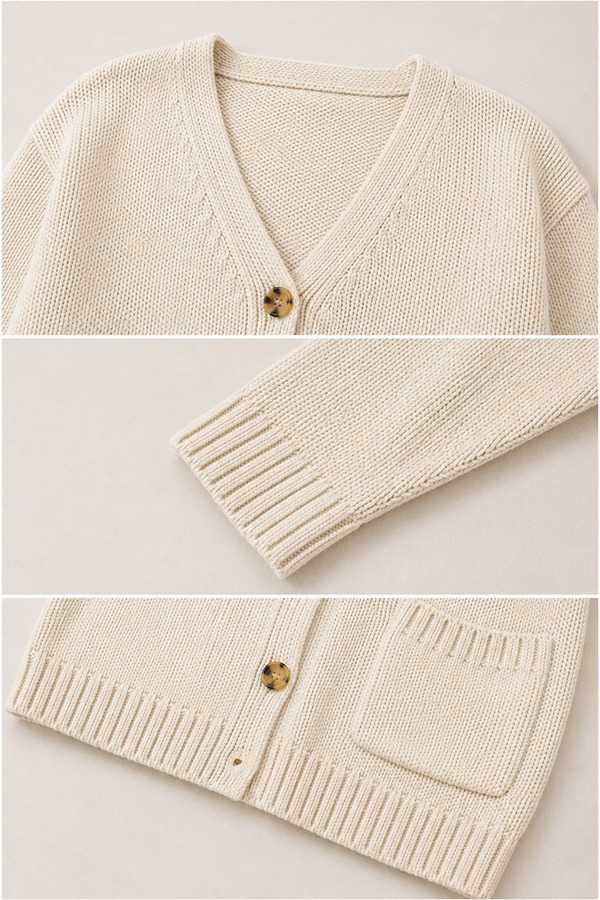 V-Neck Cardigans details