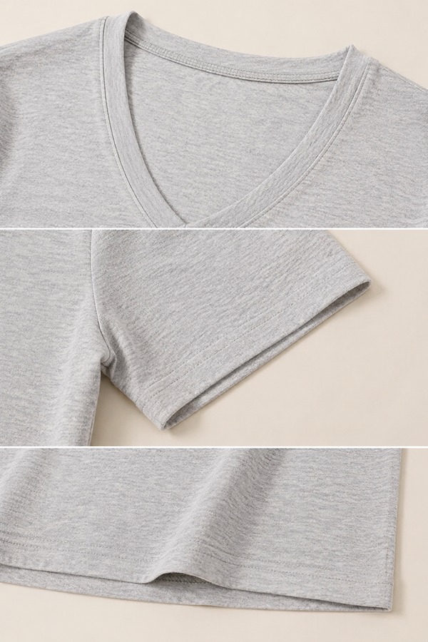 V-Neck T-Shirts details
