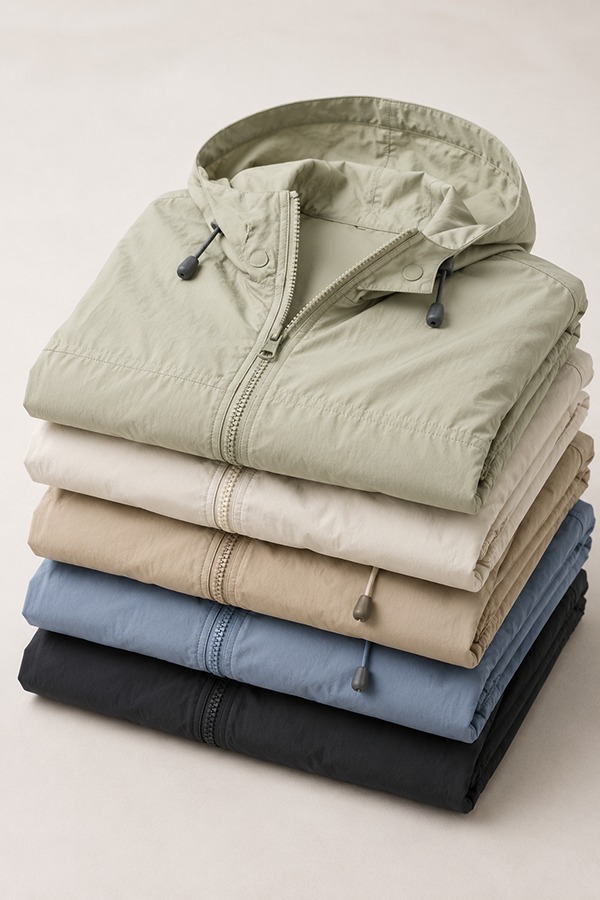 Windbreaker Jackets types colors