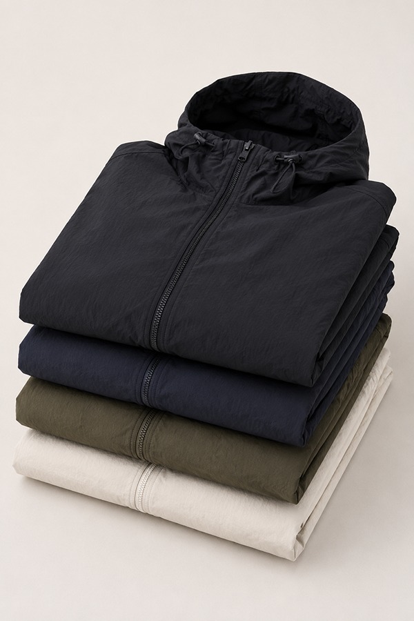 Windbreakers types colors