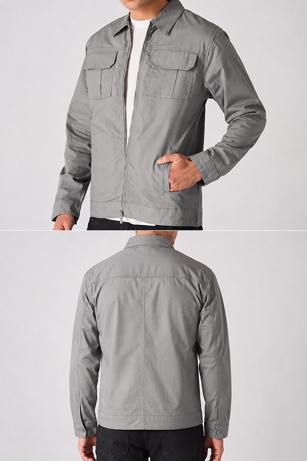 Work Jackets front back