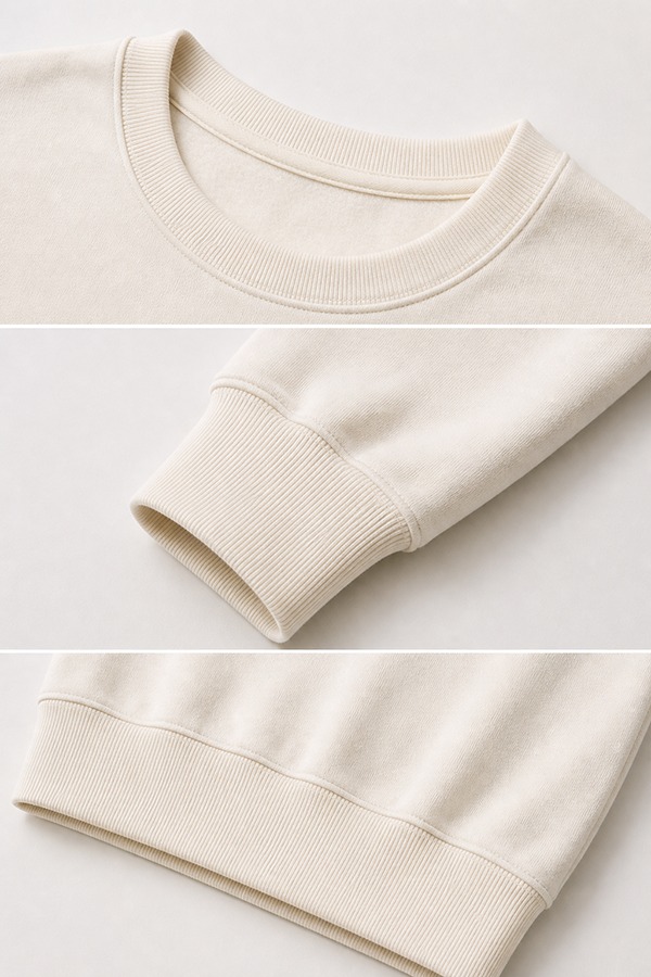 embroidered Sweatshirts wear details
