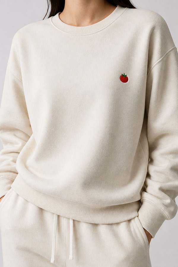 embroidered Sweatshirts wear