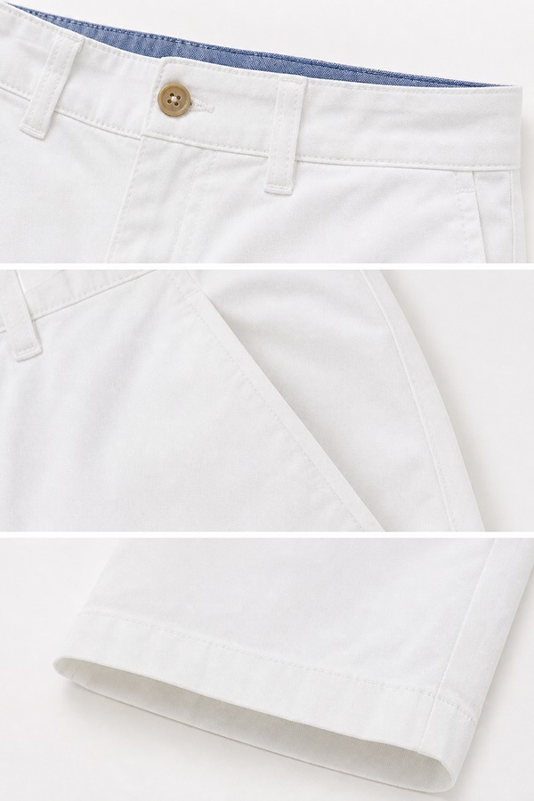 classic Chino Shorts wear details